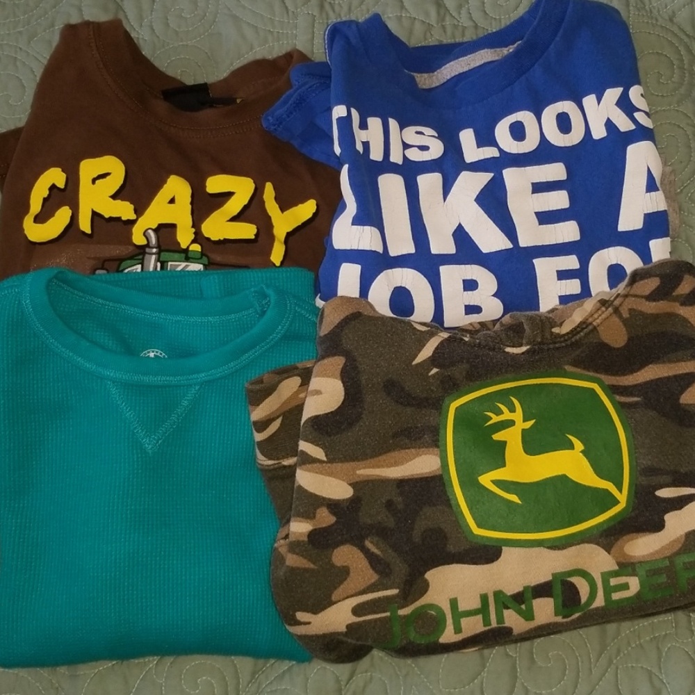 Bundle of boy size 5/6 tops